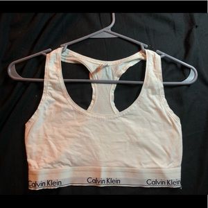 calvin klein sports bra